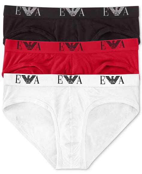 emporio armani mens underwear|armani briefs 3 pack.